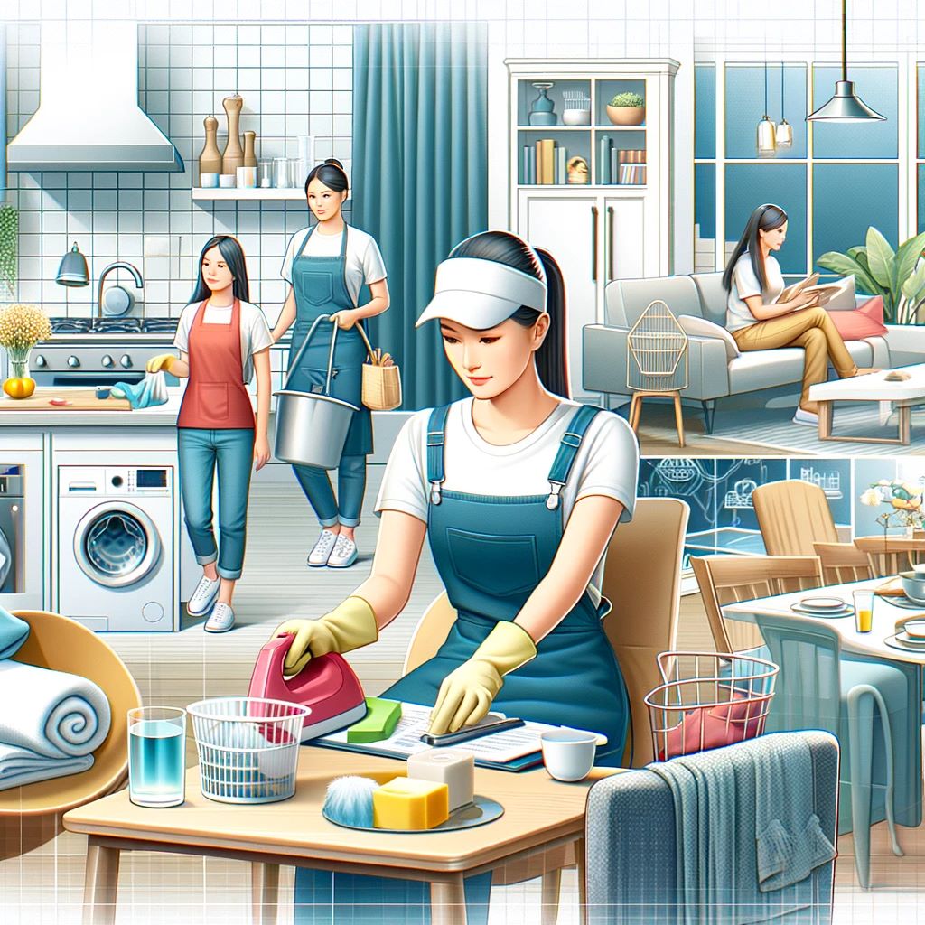 Domestic Helper House Cleaning Laundry Smart Helpers Center